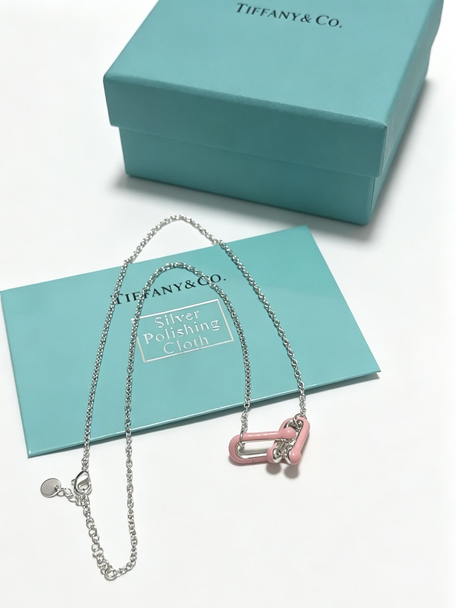 Tiffany & Co. Silver Polished Link Necklace
